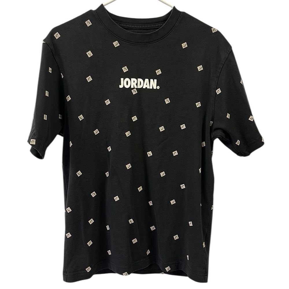 Nike Jordan Air Jumpman Cotton Short Sleeve Jump Man Graphic Tee Shirt Mens S